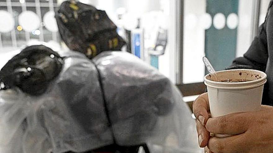 0:25 horas: Chocolate caliente para calentar el cuerpo