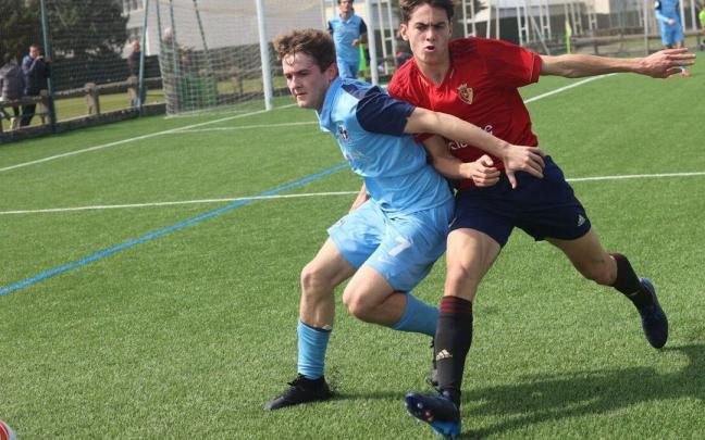 Partido de Divisi&oacute;n de Honor entre Osasuna y el Antiguoko