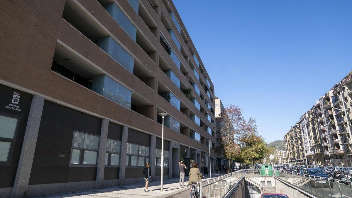 Viviendas en la zona de Atotxa de Donostia