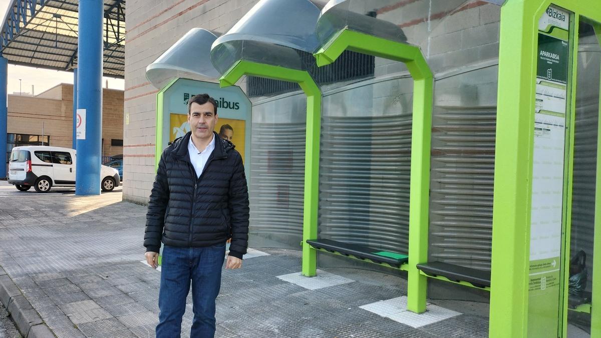 La nueva parada de Aparkabisa entrará en funcionamiento el próximo 1 de enero.