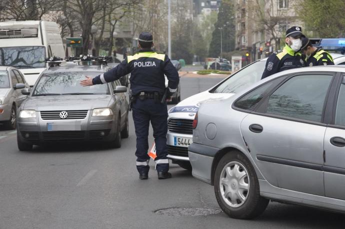 Control e la Policía Local de Vitoria.