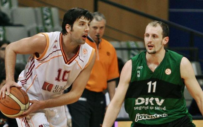 Bodiroga, durante su etapa de jugado con la Lottomatica Roma