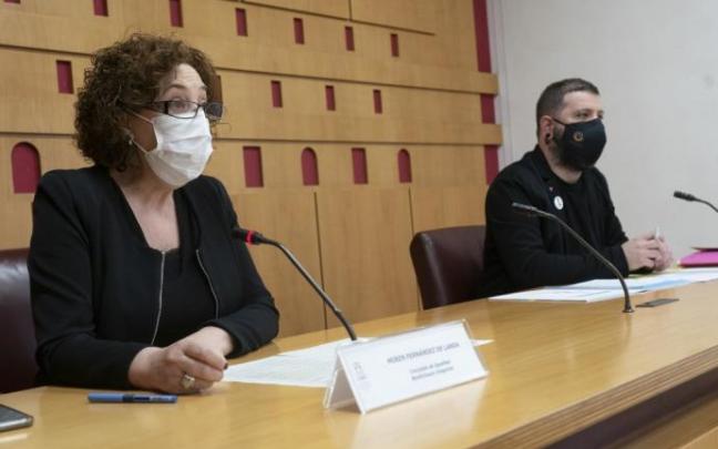 Rueda de prensa de presentación del informe anual de Ikusgune. Rueda de prensa de presentación del informe anual de Ikusgune.