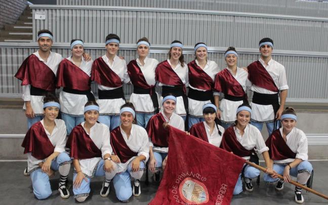 El Paloteado de Ribaforada fue el anfitrión del Encuentro.