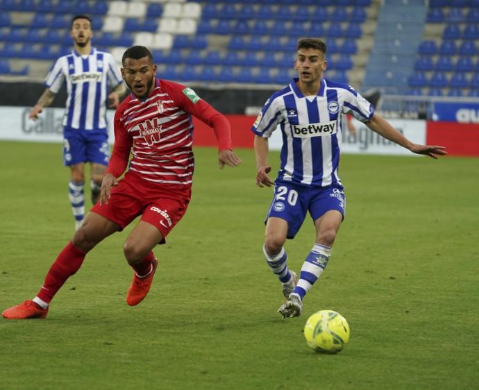 Pons, en un partido ante el Granada.