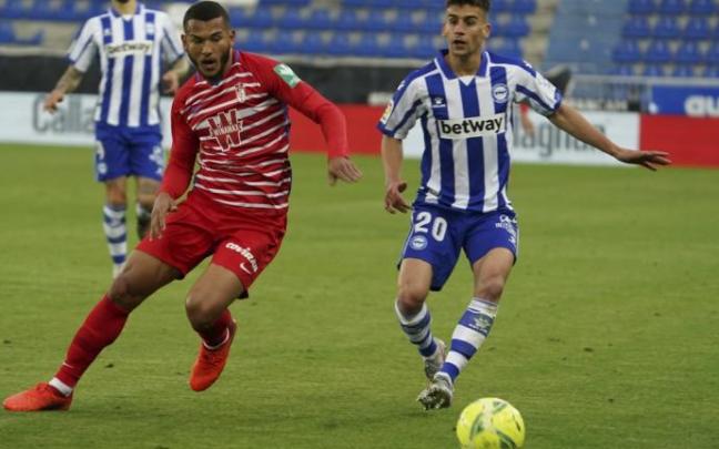 Pons, en un partido ante el Granada.