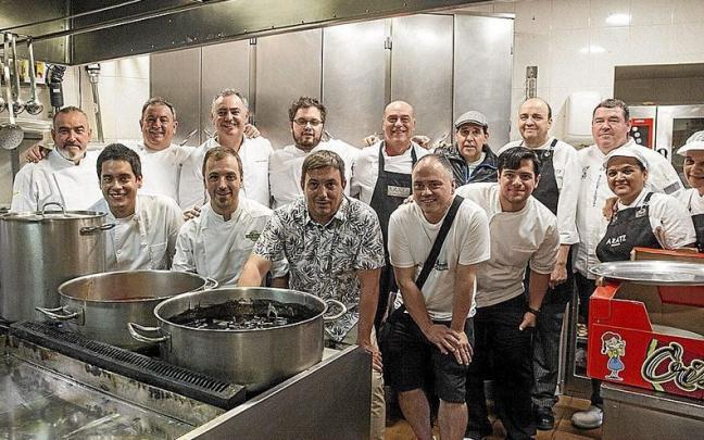 Emotivo homenaje a Mikel Corcuera