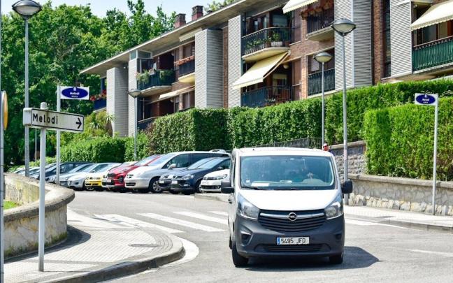 Calle Melodi de Aiete, donde se implantará la OTA en enero