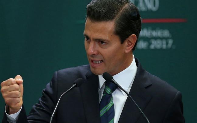 El expresidente de M&eacute;xico Enrique Pe&ntilde;a Nieto