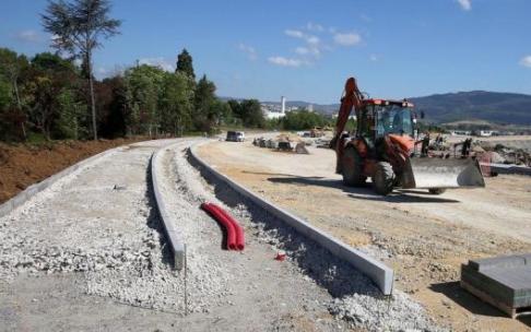 Obras de urbanización y construcción de viviendas del Plan Eulza.