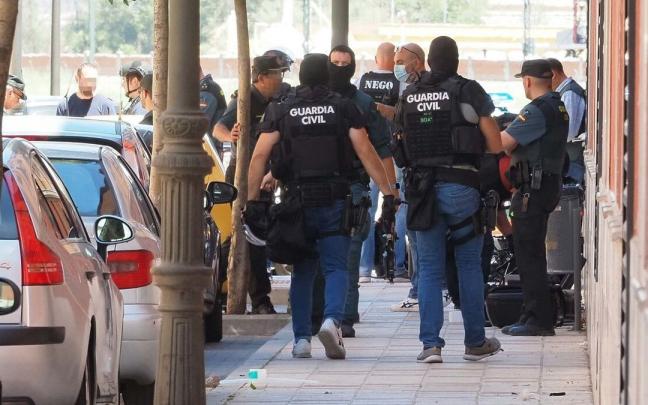 Operación de la Guardia Civil ajena a este información.