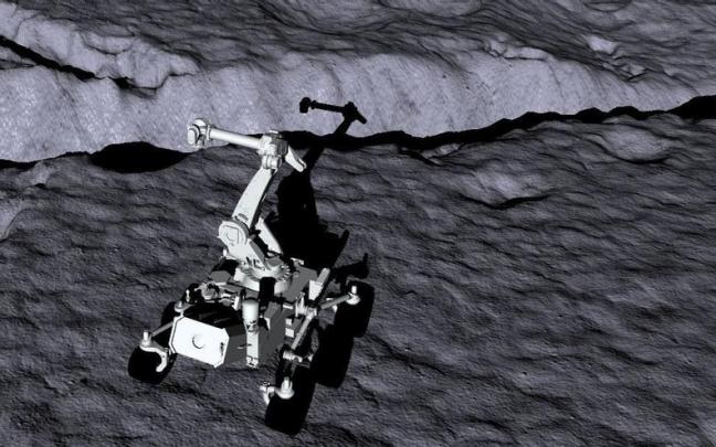 Simulación del entorno lunar