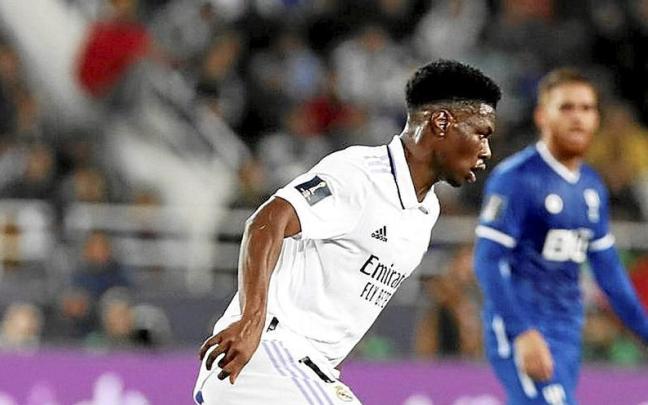 Aurelien Tchouaméni, en la final del Mundial de Clubes.