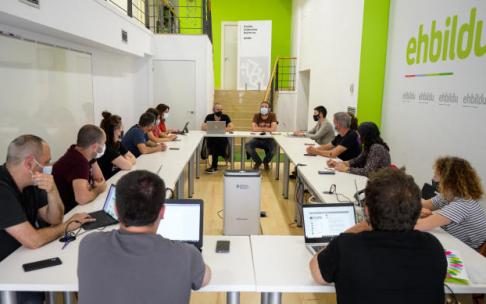 Reunión de EH Bildu.