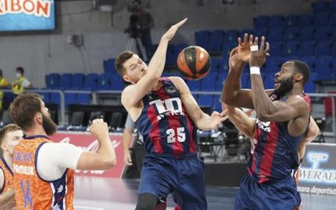 El Baskonia disputó su último duelo de la pasada campaña contra el Valencia Basket