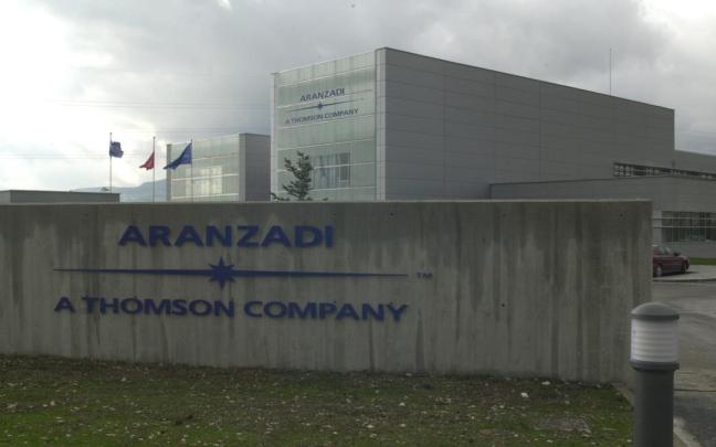 Instalaciones de la editorial Aranzadi, en Cizur.