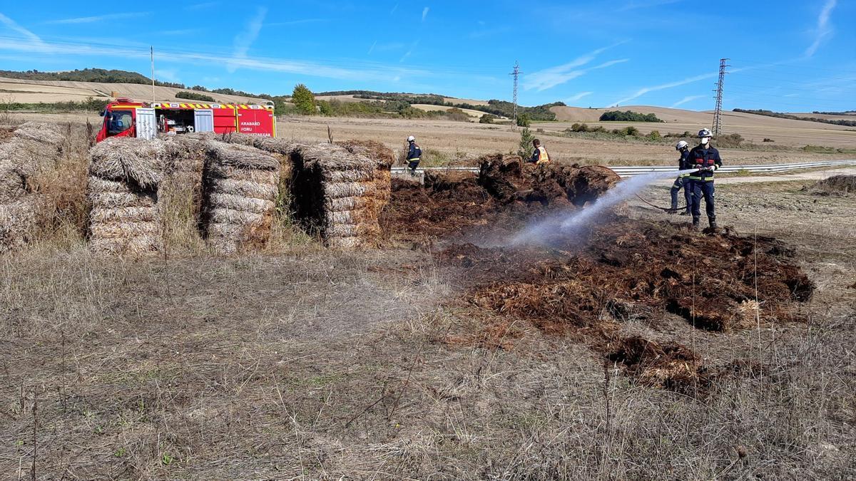 Bomberos en Elburgo