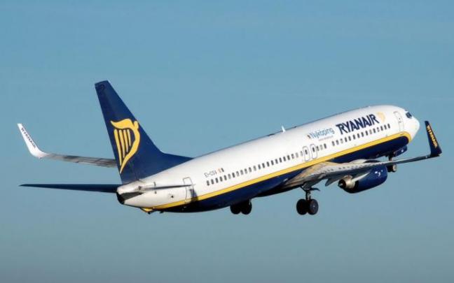 Avión de la compañía irlandesa. Avión de la compañía irlandesa.
