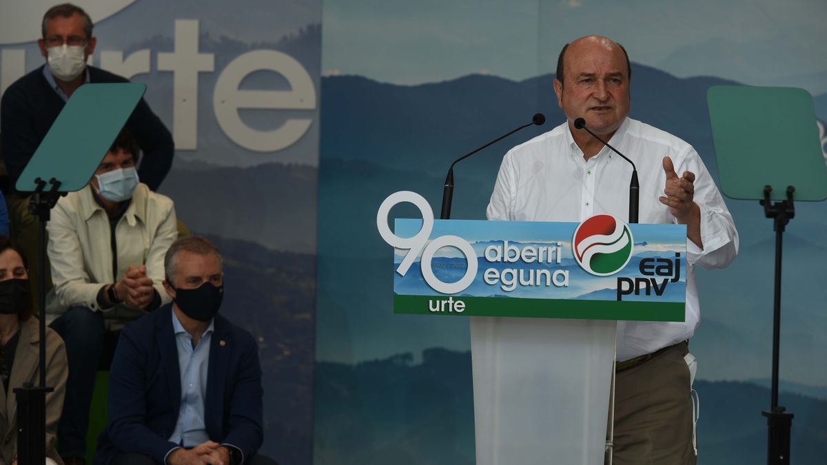 El presidente del EBB, Andoni Ortuzar