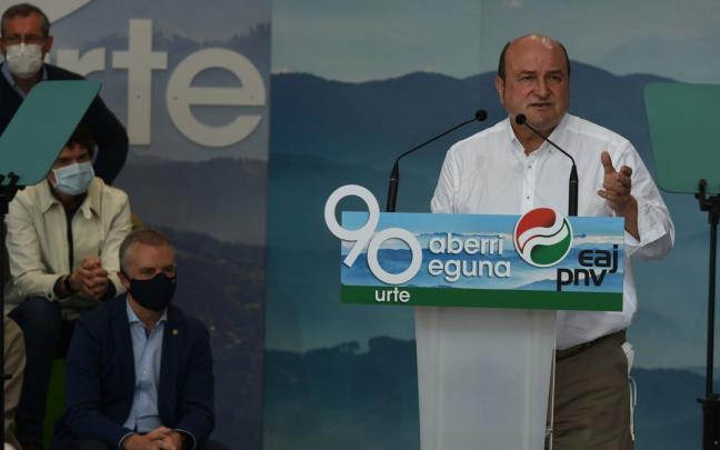 El presidente del EBB, Andoni Ortuzar