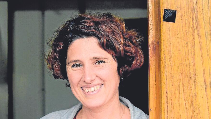 Arantxa Goenaga. Esneki ekoizlea. Goenaga yogurrak