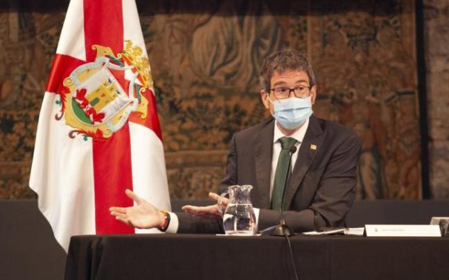 El alcalde de Gasteiz, Gorka Urtaran. El alcalde de Gasteiz, Gorka Urtaran.