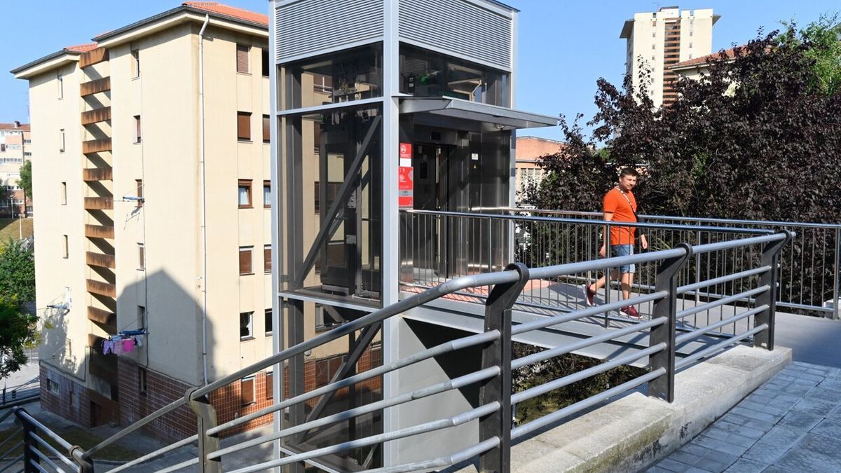 Nuevos ascensores en Otxarkoaga