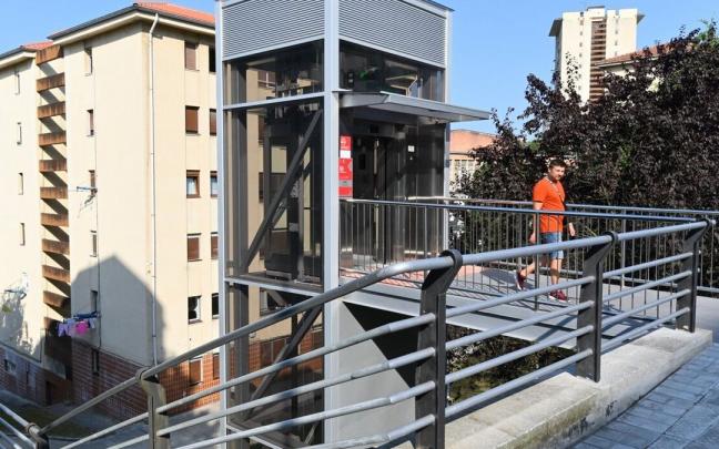 Nuevos ascensores en Otxarkoaga