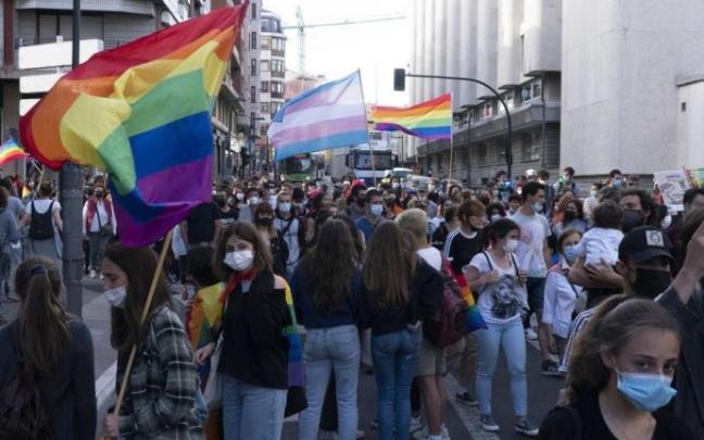 Manifestación en Vitoria con motivo del Día del Orgullo LGTBI+ Manifestación en Vitoria con motivo del Día del Orgullo LGTBI+