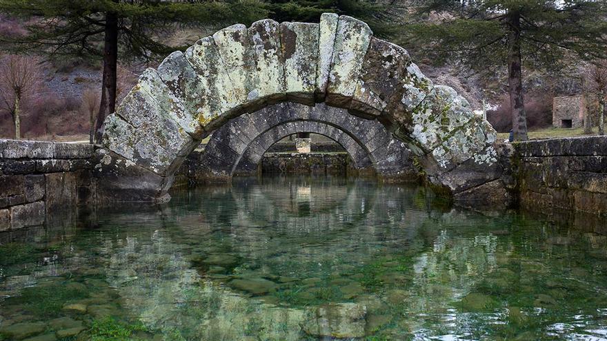 Fuentes Tamáricas en Velilla del Río Carrión.