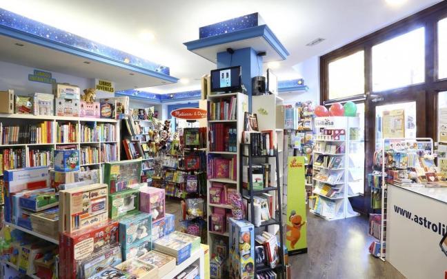La librer&iacute;a de Vitoria que ha organizado el original concurso.