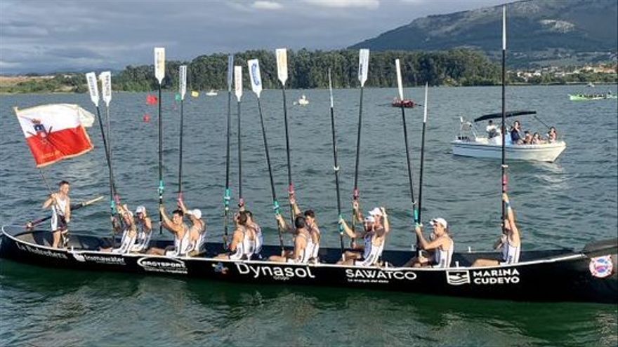 Pedreña, tras ganar el Campeonato de Cantabria.