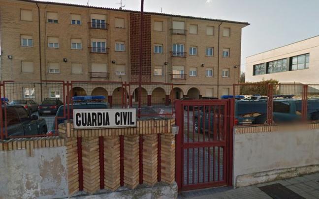 Puesto de Guardia Civil en Beriain.