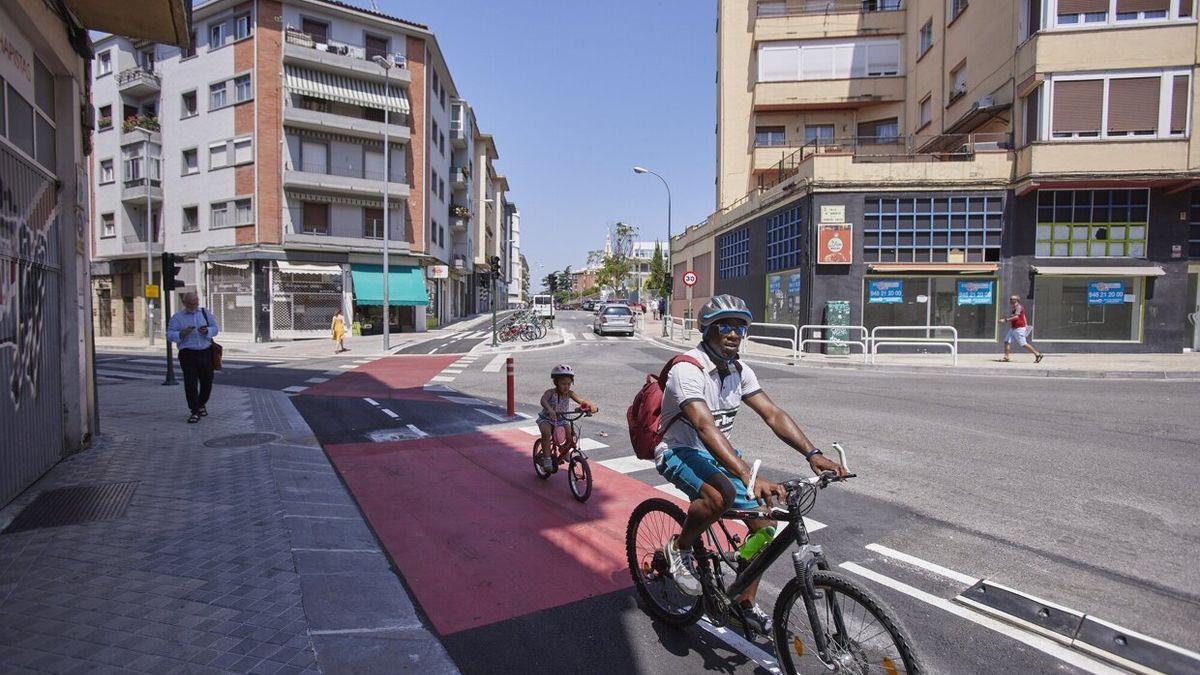 Calle Julian Gayarre, de La Milagrosa, donde ha tenido lugar el atropello