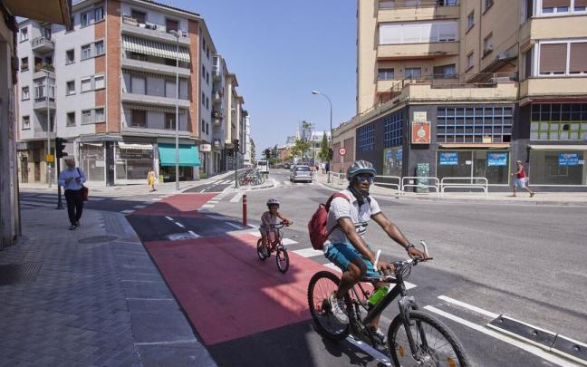 Calle Julian Gayarre, de La Milagrosa, donde ha tenido lugar el atropello