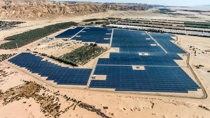 La planta fotovoltaica Ketura, con tecnología de STI Norland, en el desierto del Negev, en Israel.