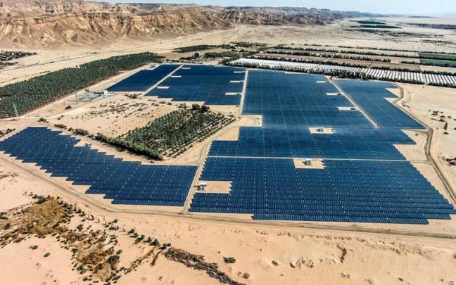 La planta fotovoltaica Ketura, con tecnología de STI Norland, en el desierto del Negev, en Israel.