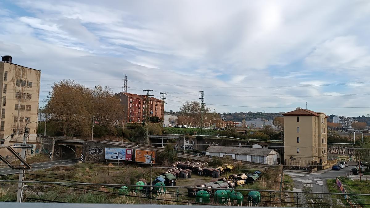 Una de las zonas que planificará el nuevo PGOU sestaoarra será la Vega de Galindo, desde el entorno de Urbinaga a la muga con Barakaldo.