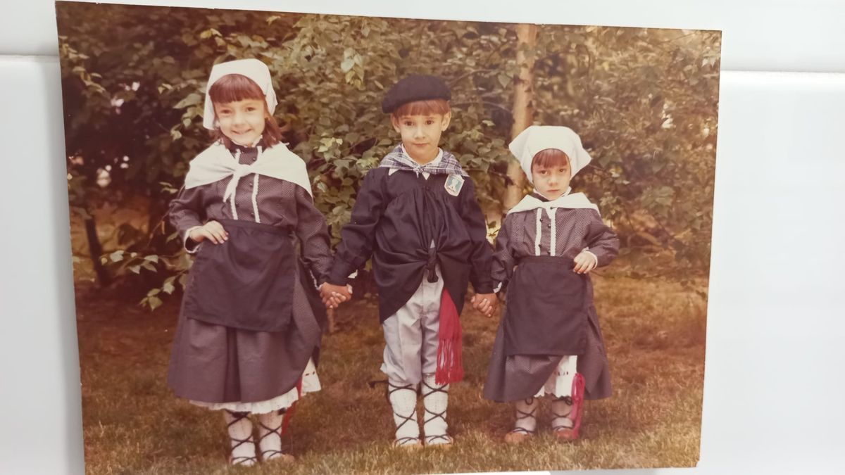 La primera foto que Josu nos hizo, en 1983.