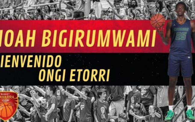 La bienvenida de Noah Bigirumwami