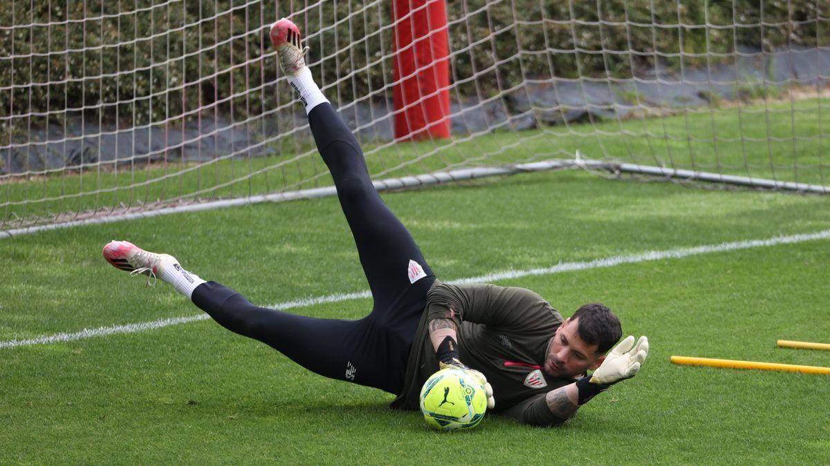 Iago Herrerín, durante su estancia en el Athletic.