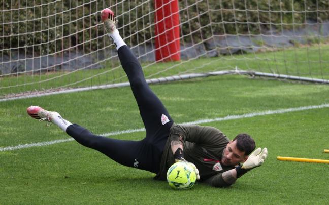 Iago Herrerín, durante su estancia en el Athletic. Iago Herrerín, durante su estancia en el Athletic.