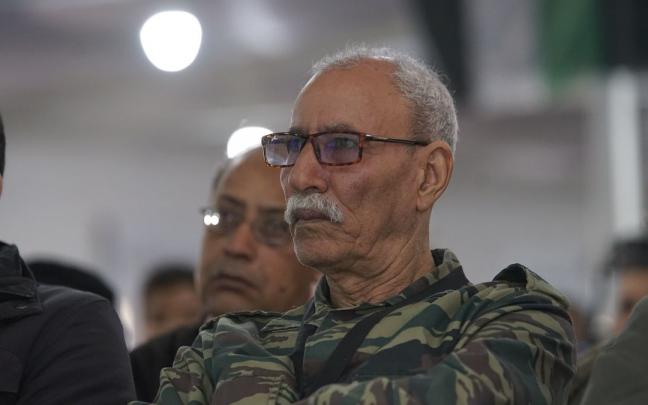Brahim Gali, secretario general del Frente Polisario. Brahim Gali, secretario general del Frente Polisario.