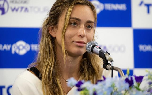Paula Badosa, hace unos días en Tokio. Paula Badosa, hace unos días en Tokio.