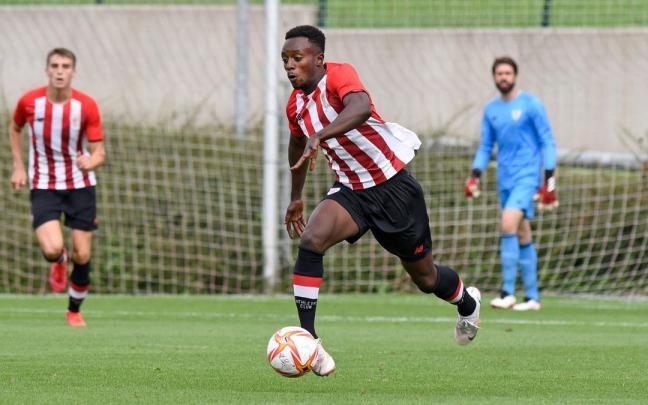 Diarra en un partido con el Bilbao Athletic Diarra en un partido con el Bilbao Athletic