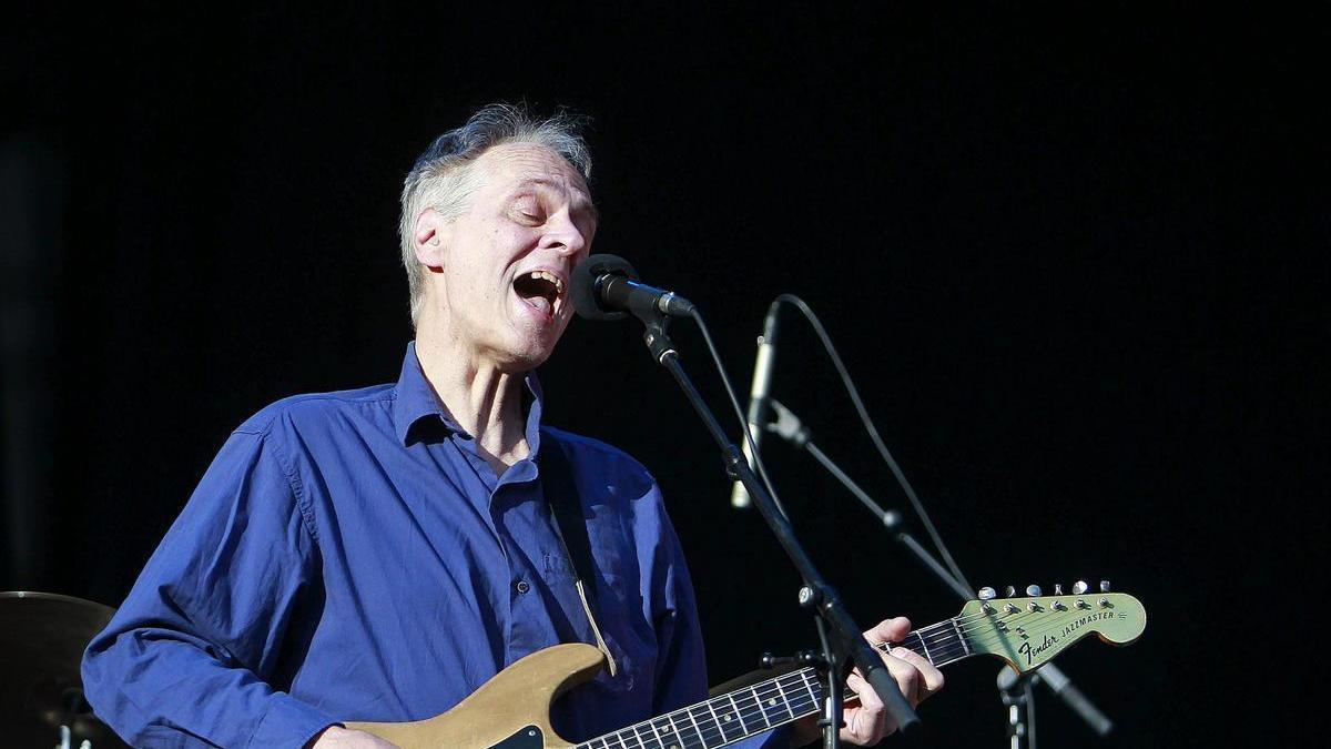 Fotografía de archivo del guitarrista y compositor Tom Verlaine.