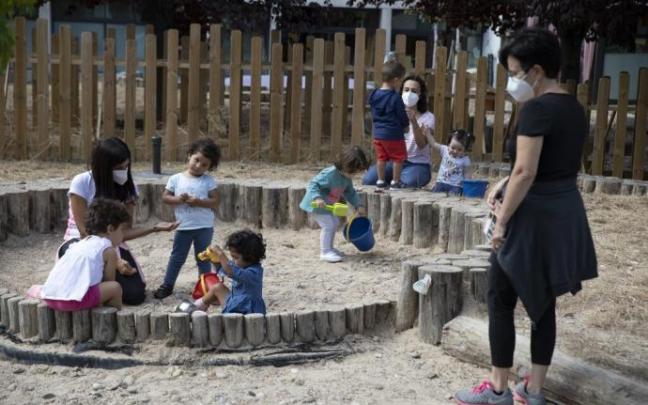 Niños de la escuela infantil de Mendillorri Niños de la escuela infantil de Mendillorri