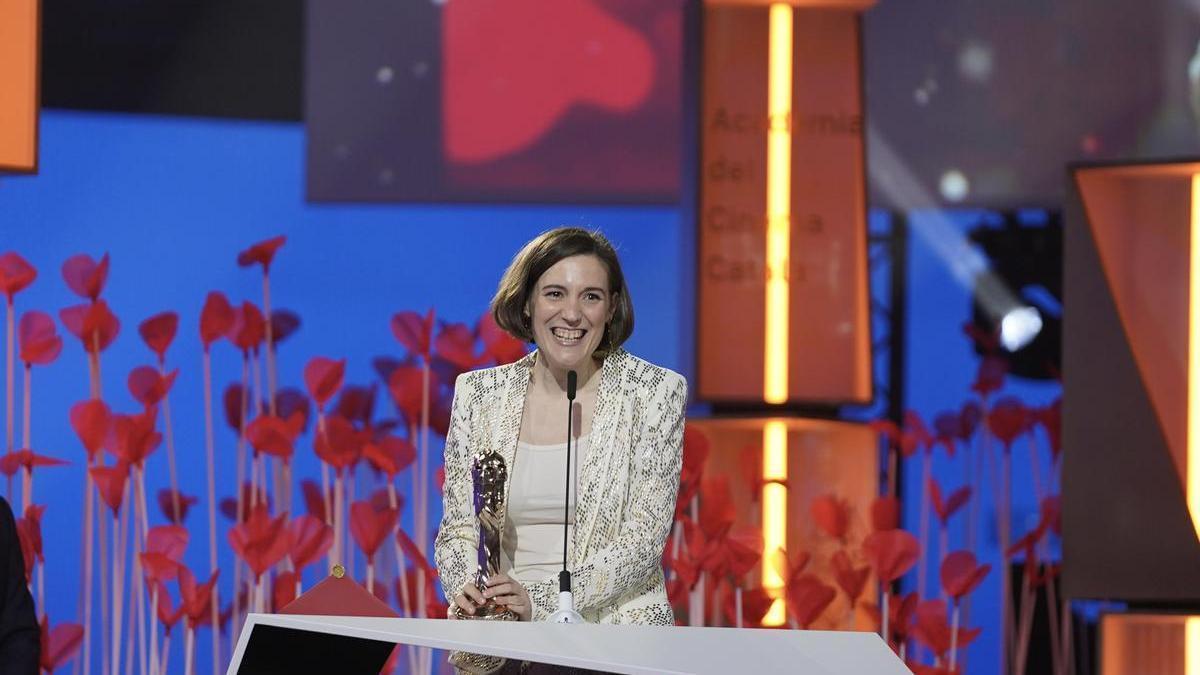 Carla Simón, recoge el Premio a la Mejor Dirección por 'Alcarràs'