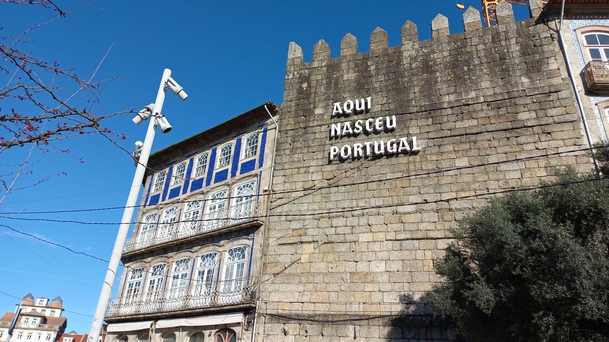 Fue aquí en Guimaraes donde se considera históricamente que "nació Portugal"