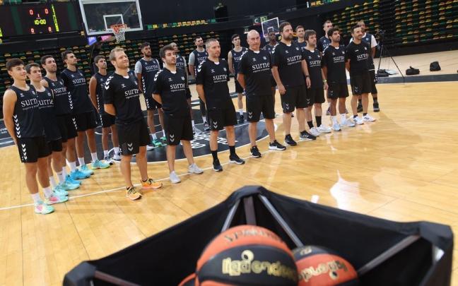 La plantilla del Surne Bilbao Basket